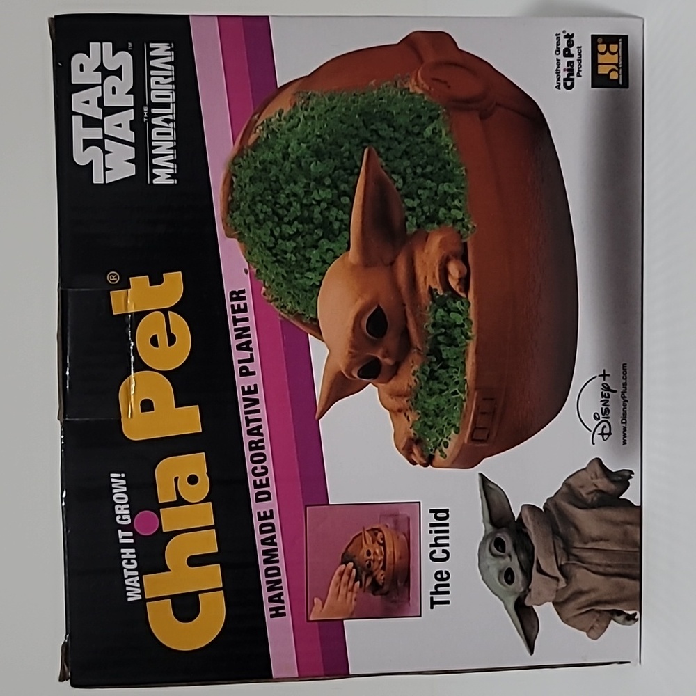 Chia Pet Mandolorian The Child Star Wars